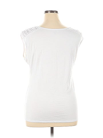 Indigo Sleeveless T-Shirt (view 2)
