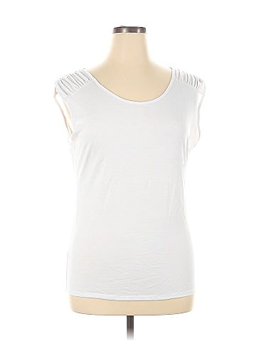 Indigo Sleeveless T-Shirt (view 1)
