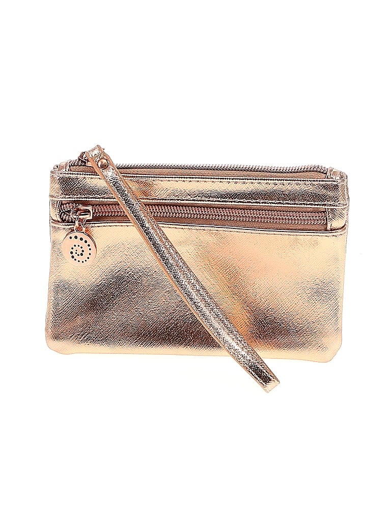 Unbranded Metallic Gold Tan Wristlet One size - photo 1