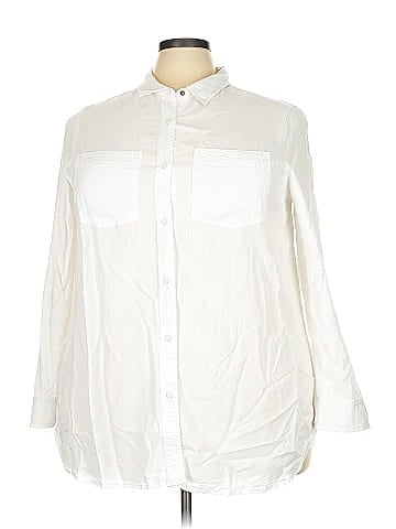 Intro 3/4 Sleeve Button-Down Shirt (view 1)