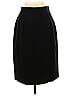 Michele Solid Black Formal Skirt Size P (petite) - photo 1