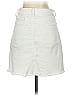 WARP + WEFT Solid White Denim Skirt Size 27 waist - photo 2