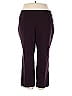 Avenue Burgundy Active Pants Size 24 waist - photo 1