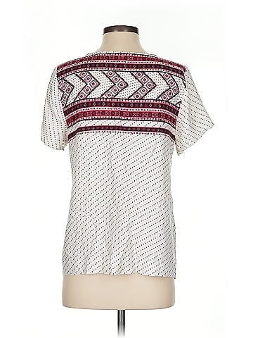 Skies Are Blue Short Sleeve Blouse (view 2)