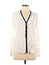 Ella Moss 100% Rayon Ivory Long Sleeve Blouse Size M - photo 1