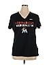 Nike 100% Polyester Black Short Sleeve T-Shirt Size XL - photo 1