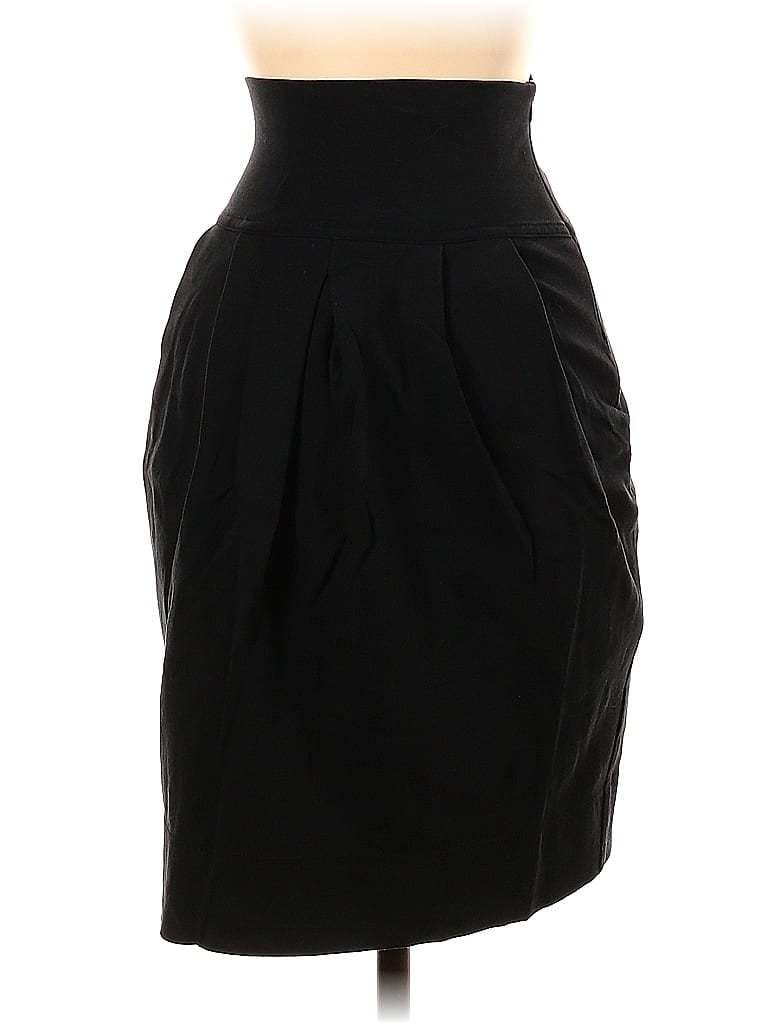 Pre-owned Theory Formal Skirt In Black