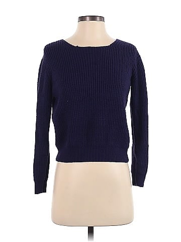 Woven Heart Pullover Sweater (view 1)