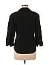 Express 100% Polyester Black 3/4 Sleeve Blouse Size 9 - 10 - photo 2