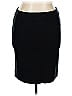Lands' End Solid Black Formal Skirt Size 12 - photo 1