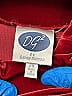 DG^2 by Diane Gilman Burgundy Long Sleeve Blouse Size 2X - photo 3
