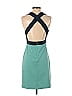 BCBG Color Block Teal Cocktail Dress Size 2 - photo 2