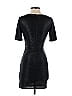 Alice + Olivia Metallic Black Cocktail Dress Size 2 - photo 2