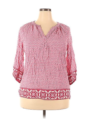 Ava Christine 3/4 Sleeve Blouse (view 1)