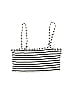 TWIIN Stripes Ivory Yellow Swimsuit Top Size M - photo 2