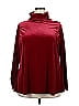 DG^2 by Diane Gilman Burgundy Long Sleeve Blouse Size 2X - photo 1