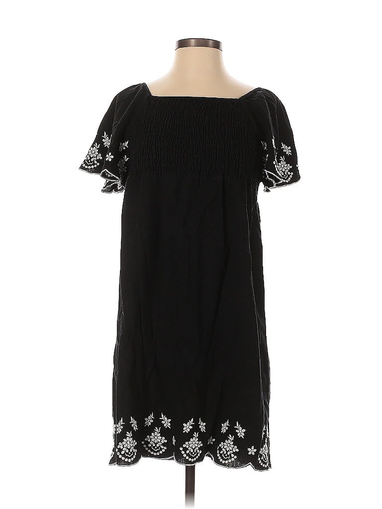 A.K.C. Black Casual Dress Size S - photo 1