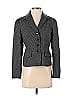 Gianni Houndstooth Gray Blazer Size 6 - photo 1