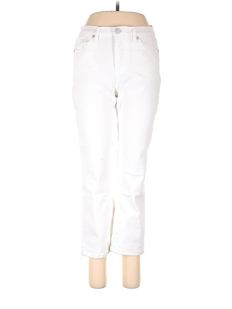 DG^2 by Diane Gilman White Jeans Size 10 (petite) - photo 1