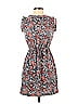 Ann Taylor LOFT 100% Polyester Paisley Gray Casual Dress Size XS (petite) - photo 1