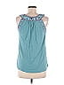 Fossil Teal Sleeveless Blouse Size M - photo 2