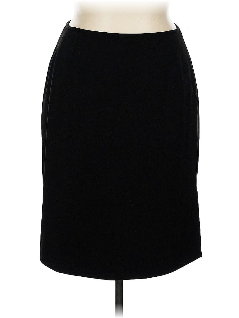 Judy's Group Inc Solid Black Formal Skirt Size 14 - photo 1