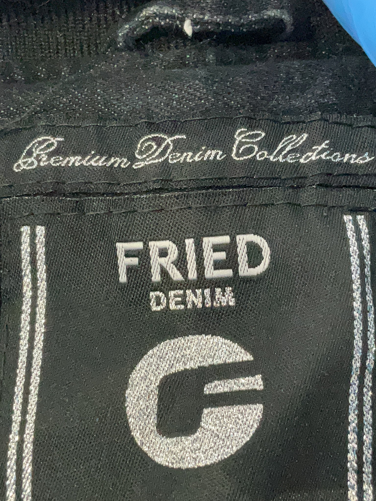 Fried denim shops brand pants