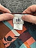 CAbi 100% Polyester Brown Short Sleeve Blouse Size XS - photo 3