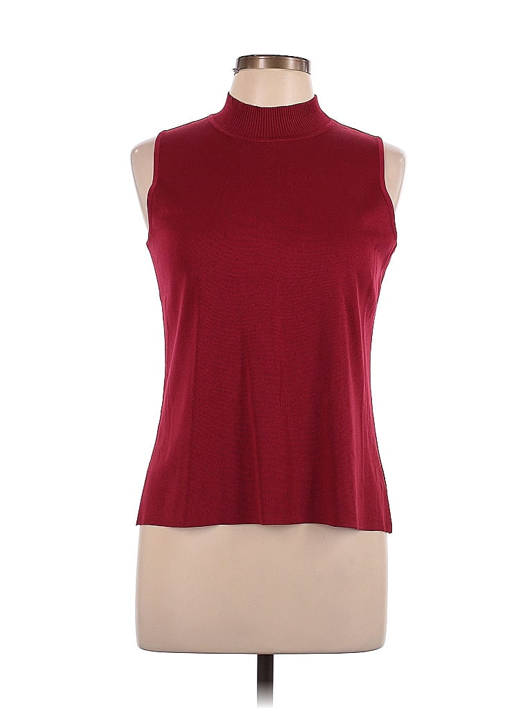 misook 100% Acrylic Burgundy Turtleneck Sweater Size L - photo 1