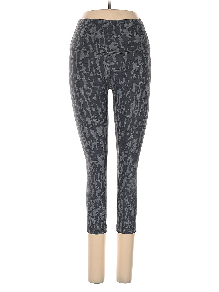 Pre-owned Lululemon Athletica Active Pants In Gray