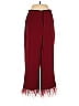 WAYF Burgundy Casual Pants Size S - photo 1