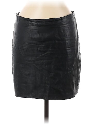 Kelly Bergin Faux Leather Skirt (view 1)