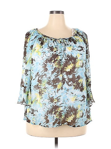 I.N. Studio 3/4 Sleeve Blouse (view 1)