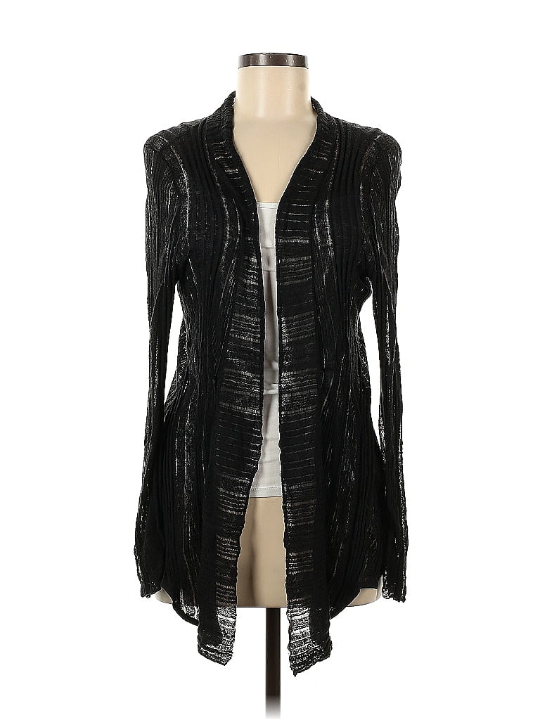 Sweater Cardigan By Eileen Fisher In Black, Size: M main image 0