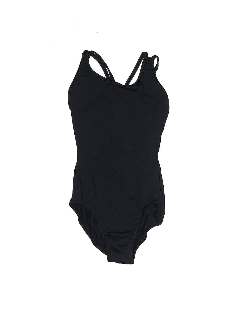 So Danca Black & White Print Mesh Leotard main image 1