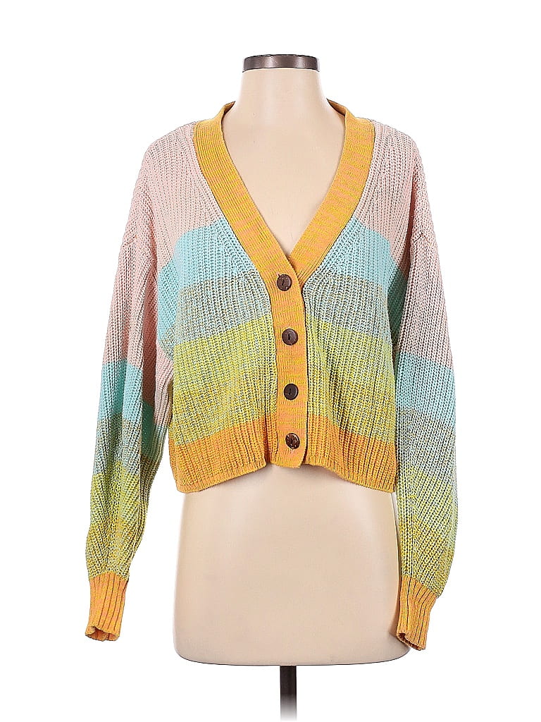 Urban Outfitters Yellow Cardigan Size S 58 off ThredUp