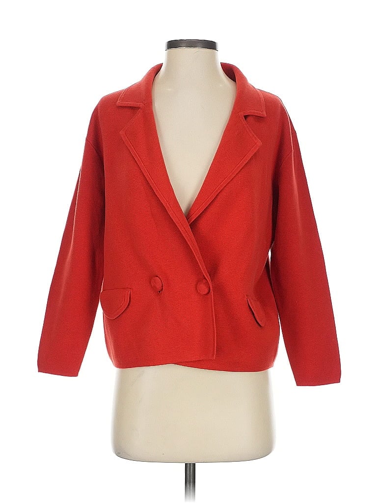 Click to view more detailed imagery on our partner's website Pre-owned Cabi Blazer Jacket In Red