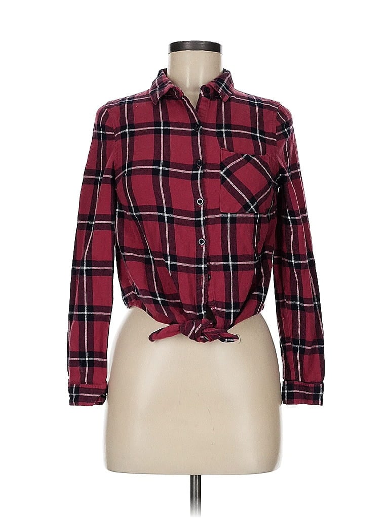 LOVE TREE Pre-owned Long Sleeve Button Down Shirt