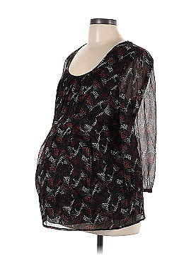 Motherhood 3/4 Sleeve Blouse (view 1)