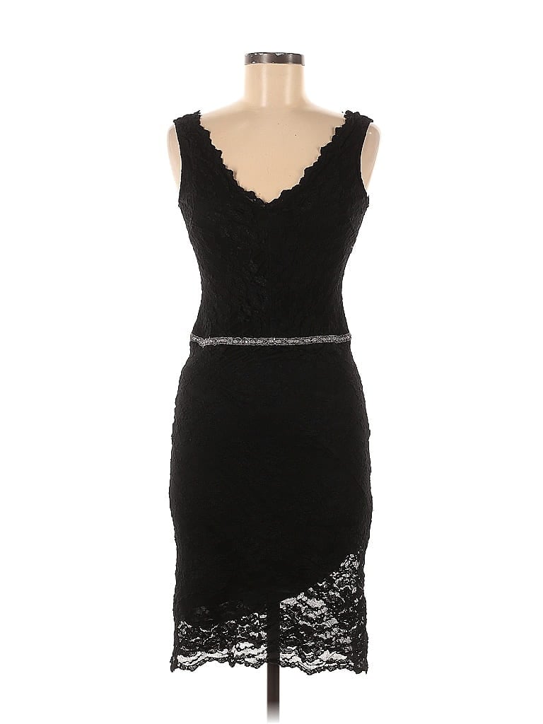 Alexia Admor Black Cocktail Dress Size XS - photo 1