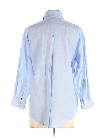 Elizabeth and James 3/4 Sleeve Button-Down Shirt (view 2)