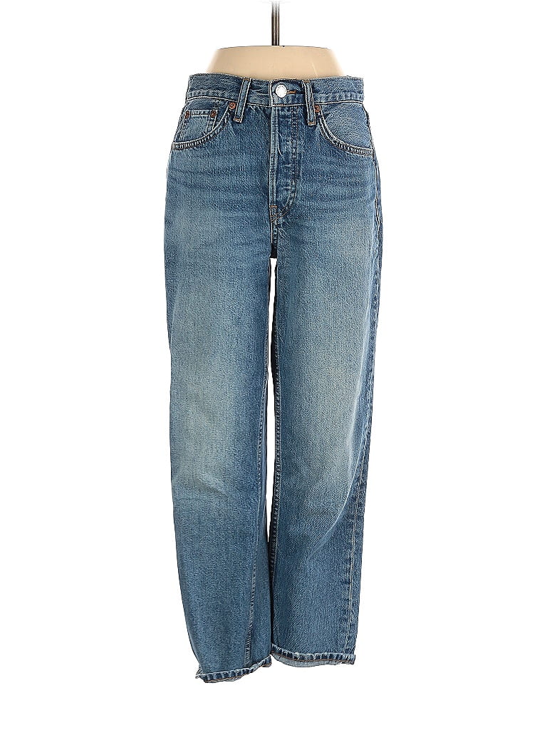 CC 25 Pants Blue Cotton