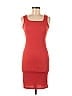 Uniqlo Solid Red Cocktail Dress Size XS - photo 1