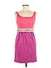 Minuet Color Block Pink Cocktail Dress Size L - photo 1