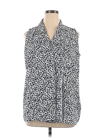 Donna Karan New York Sleeveless Blouse (view 1)