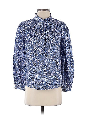 Liberty Art Fabrics for J.Crew 3/4 Sleeve Blouse (view 1)