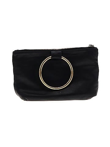 Kim White Leather Clutch (view 1)