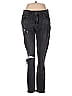 Unpublished 100% Cotton Hearts Black Jeans Size 29 waist - photo 1