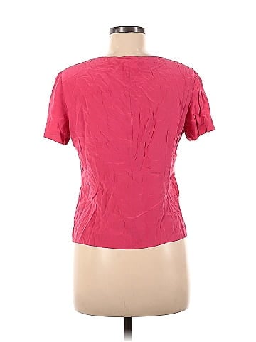 Emma James Short Sleeve Silk Top (view 2)
