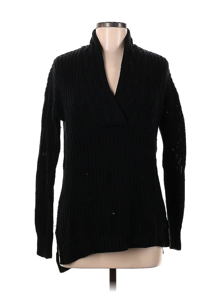 Pre-owned Polo Ralph Lauren Cardigan Sweater In Black